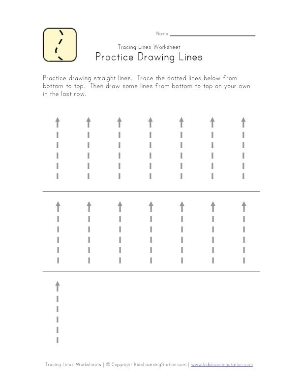 Preschool Tracing Worksheets For 3 Year Olds
