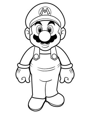 Free Printable Coloring Pages Of Mario Characters