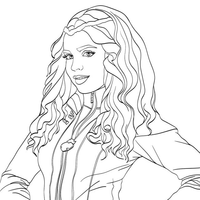 Easy Disney Channel Coloring Pages