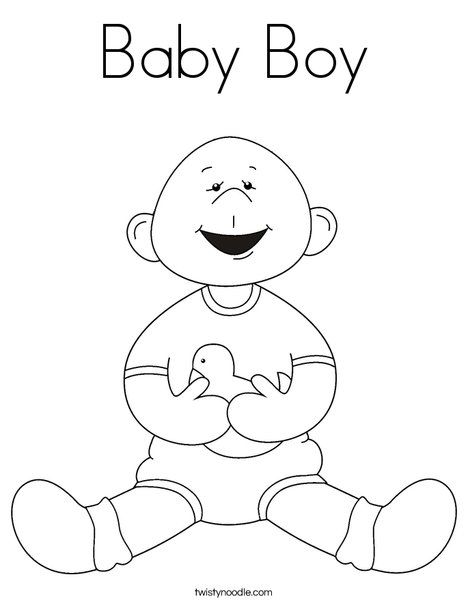 Printable Newborn Baby Boss Baby Coloring Pages