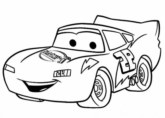 Coloring Sheet Lightning Mcqueen Coloring Page