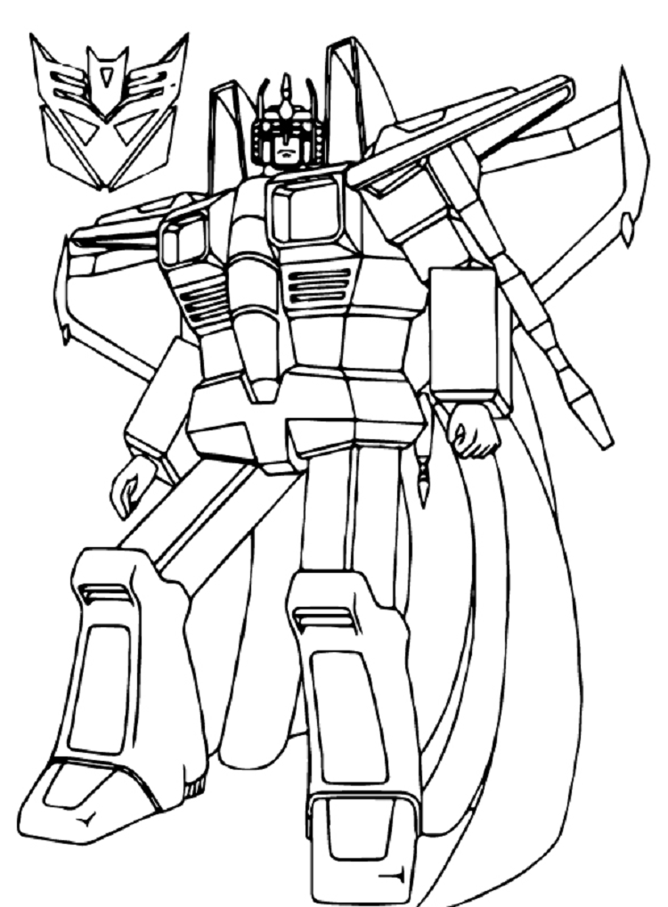 Transformers Coloring Pictures