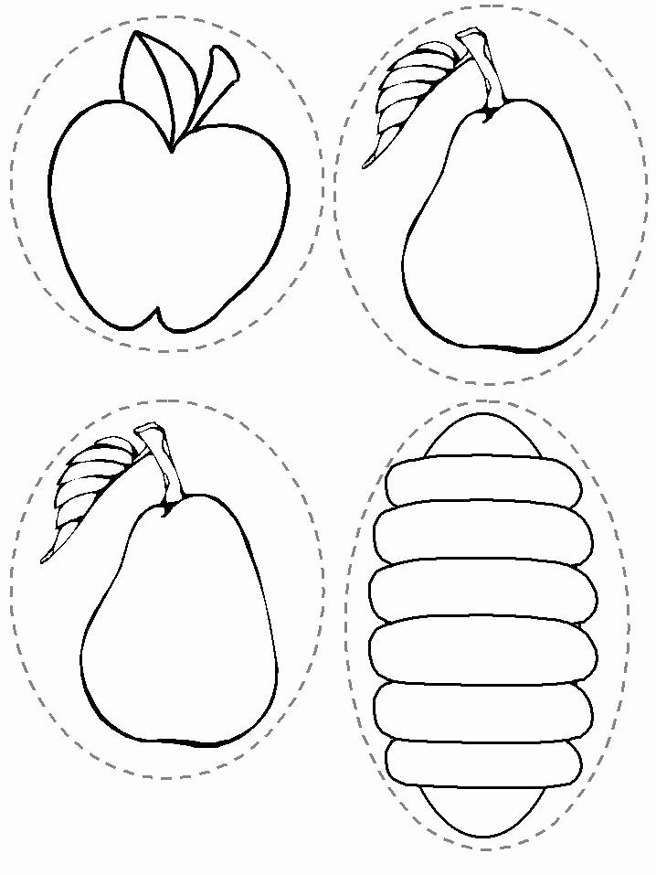 The Very Hungry Caterpillar Butterfly Coloring Page