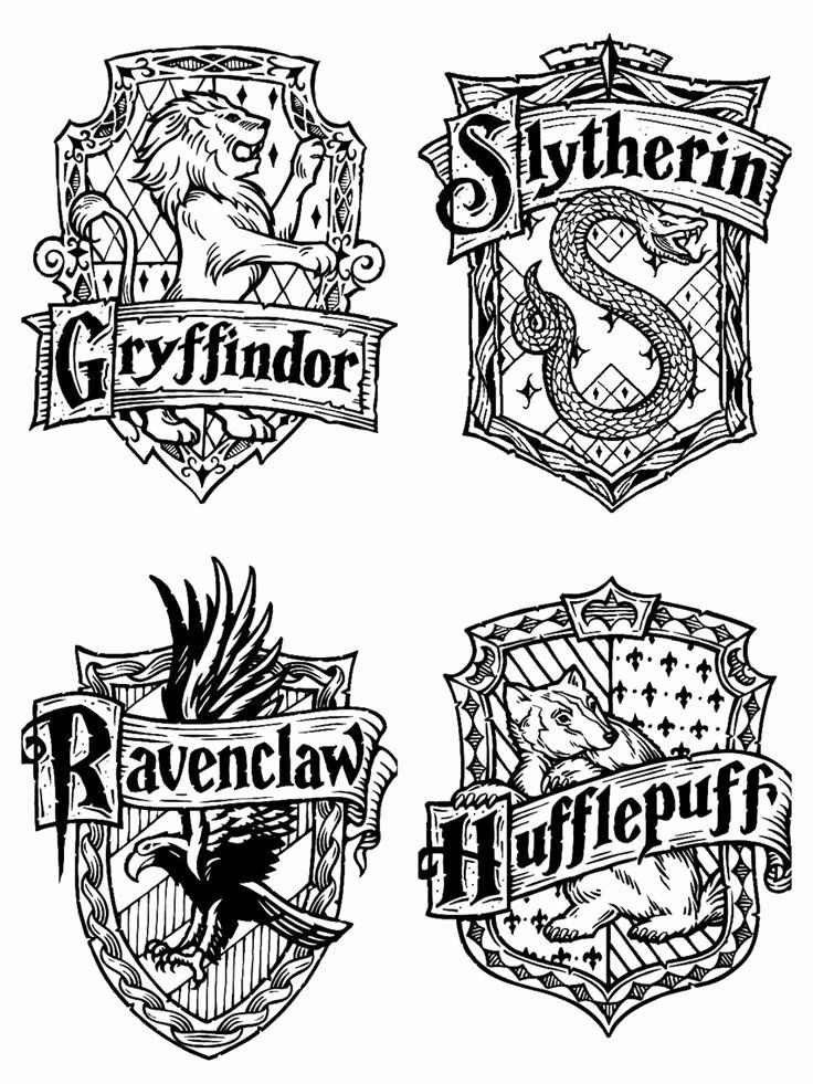 Harry Potter Coloring Sheets Ravenclaw