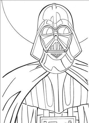 Darth Vader Coloring Pages Star Wars