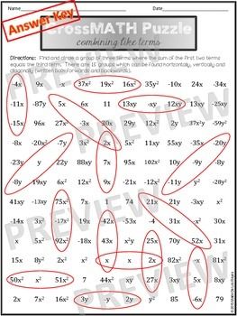 8th Grade Worksheets With Answer Key
