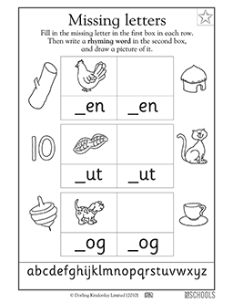 Preschool Worksheets Numbers 4