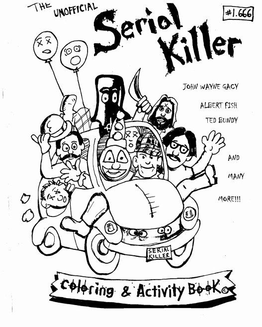 Serial Killer Coloring Book Pdf Free Download