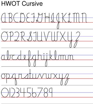 Cursive Handwriting Without Tears Worksheets