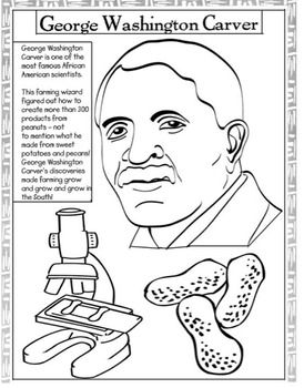 Black History Coloring Pages With Facts
