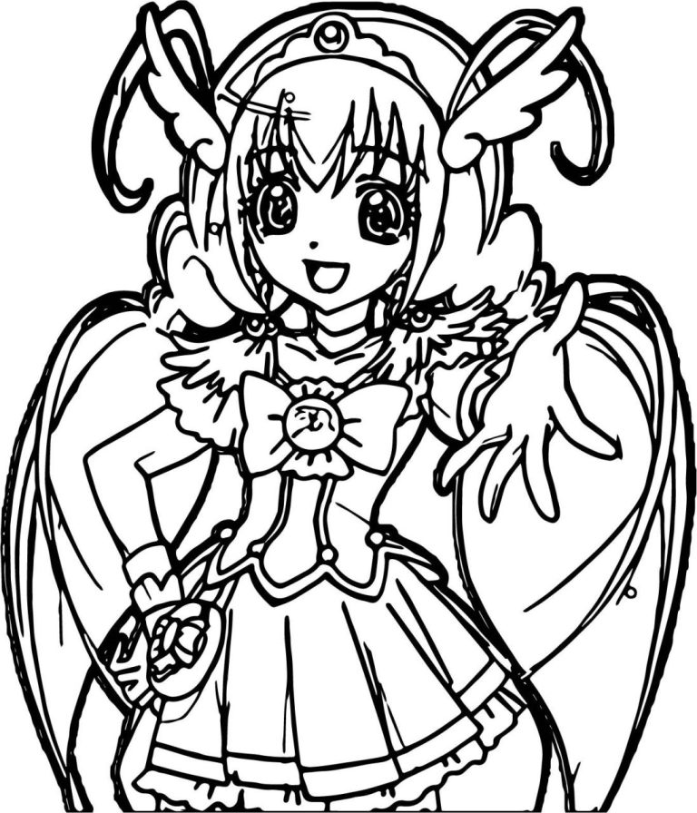 Glitter Force Coloring Pages Candy
