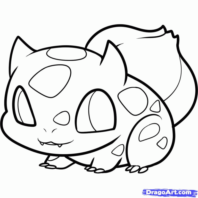 Bulbasaur Coloring Pages Free