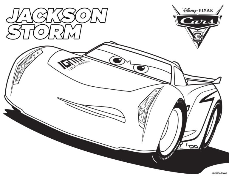 Lightning Mcqueen Coloring Sheets Free