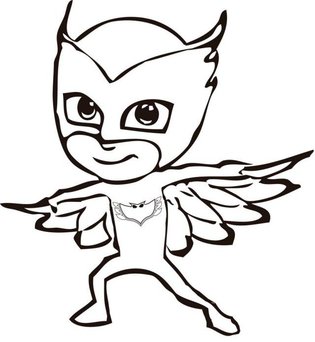 Owlette Coloring Page Free