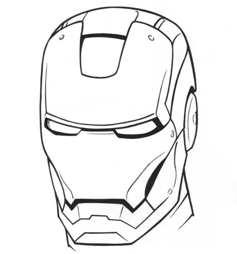 Iron Man Coloring Picture