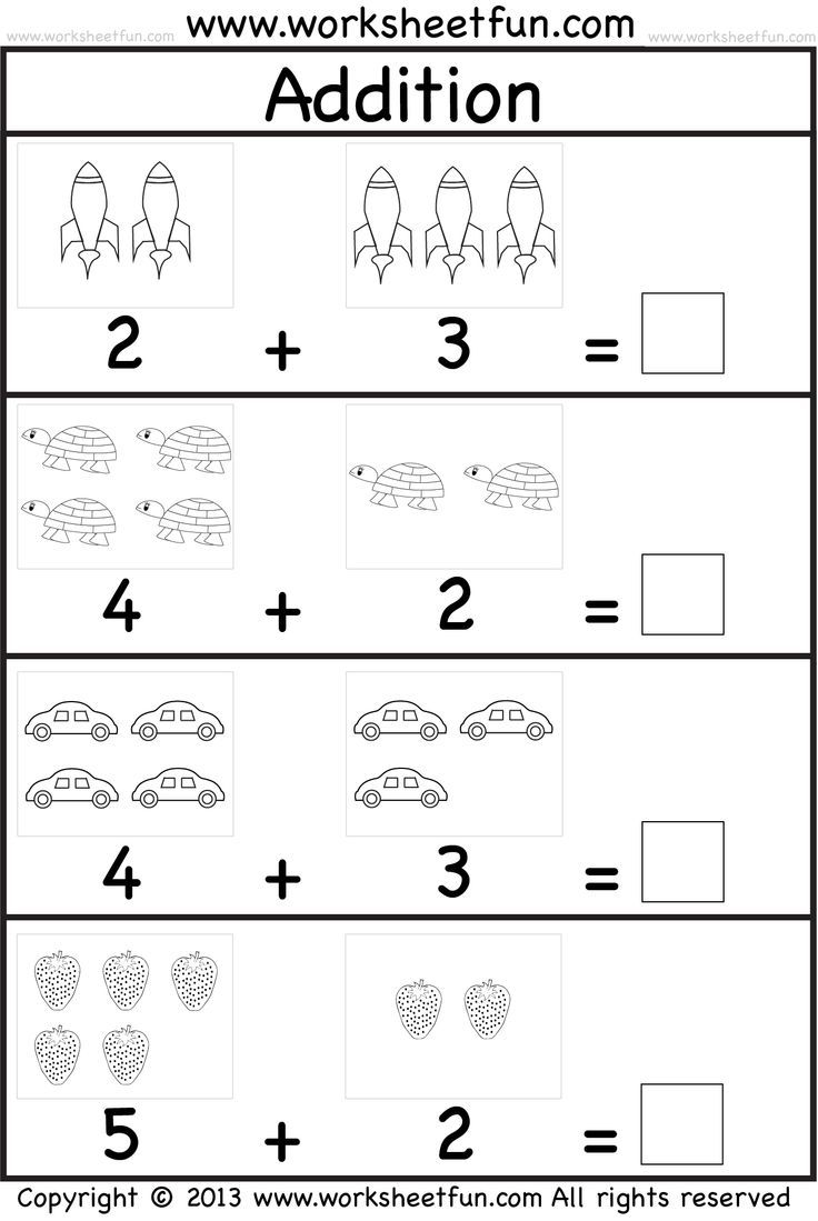 Printable Kindergarten Math Worksheets Pdf