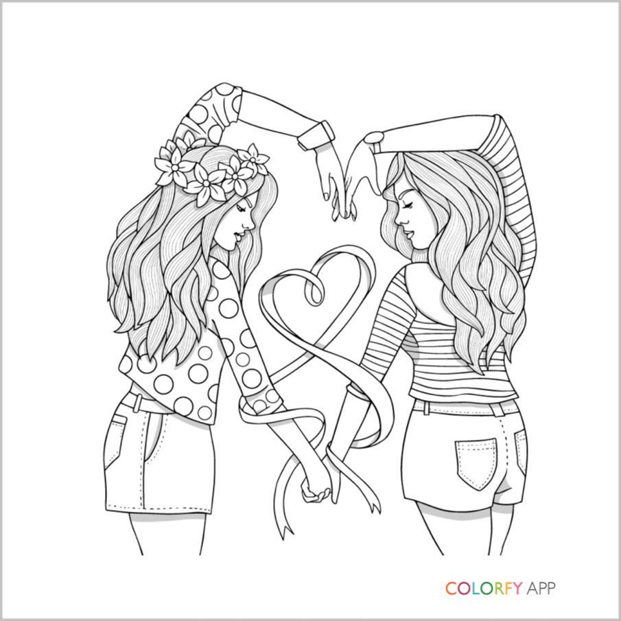 Best Coloring Pages For Girls
