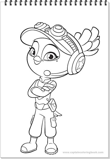 Top Wing Coloring Pages Printable