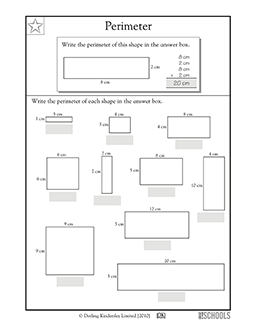 Find Perimeter Worksheets For 3rd Grade