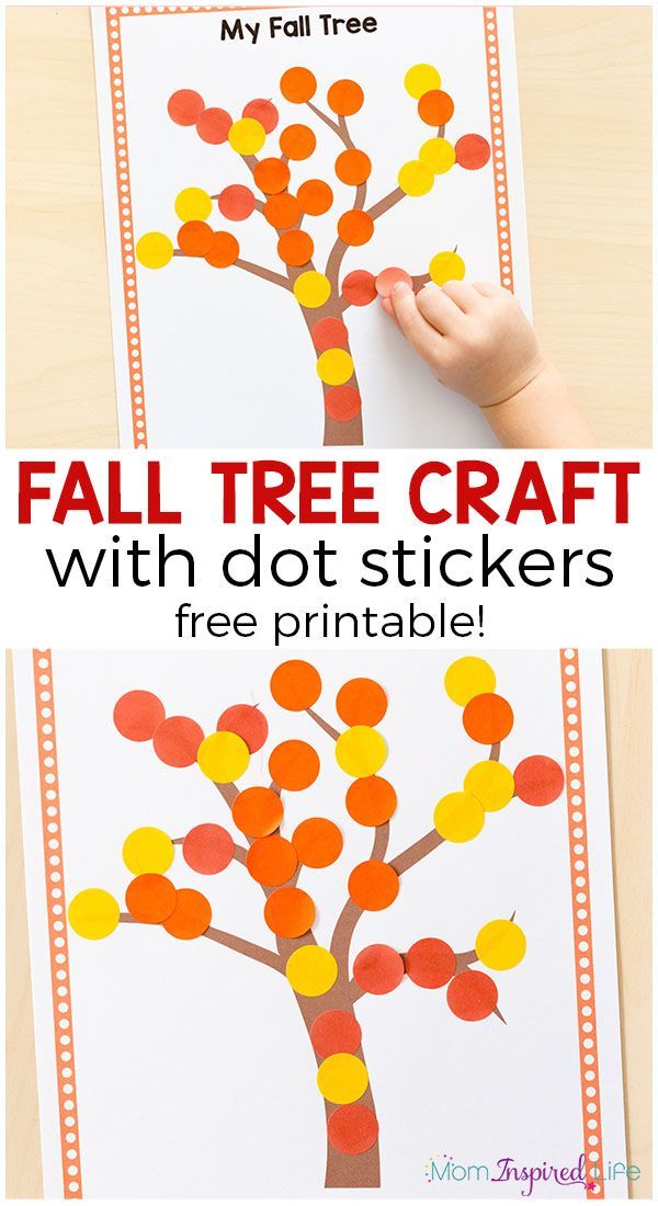 Preschool Fall Printables For Toddlers