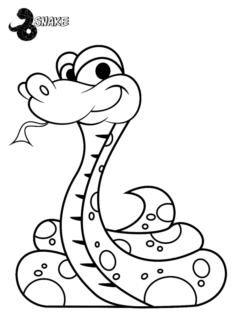 Snake Coloring Pictures