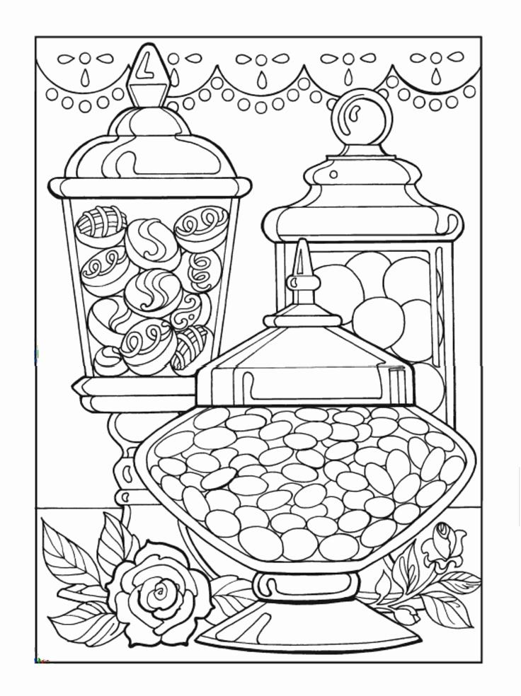 Candy Coloring Pages Hard