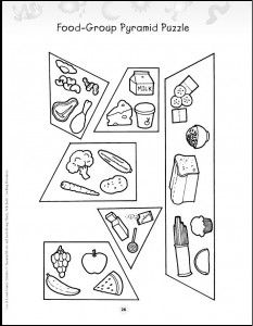 Food Worksheets Preschool