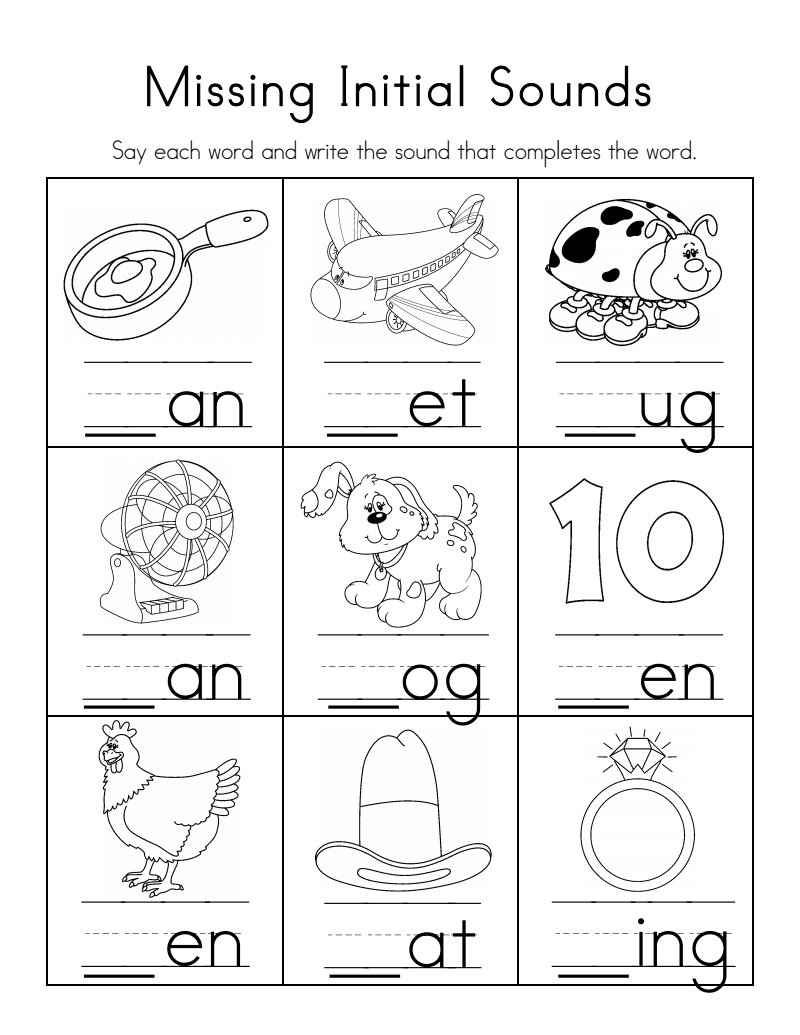 Printable Cvc Words Worksheets For Kindergarten Pdf