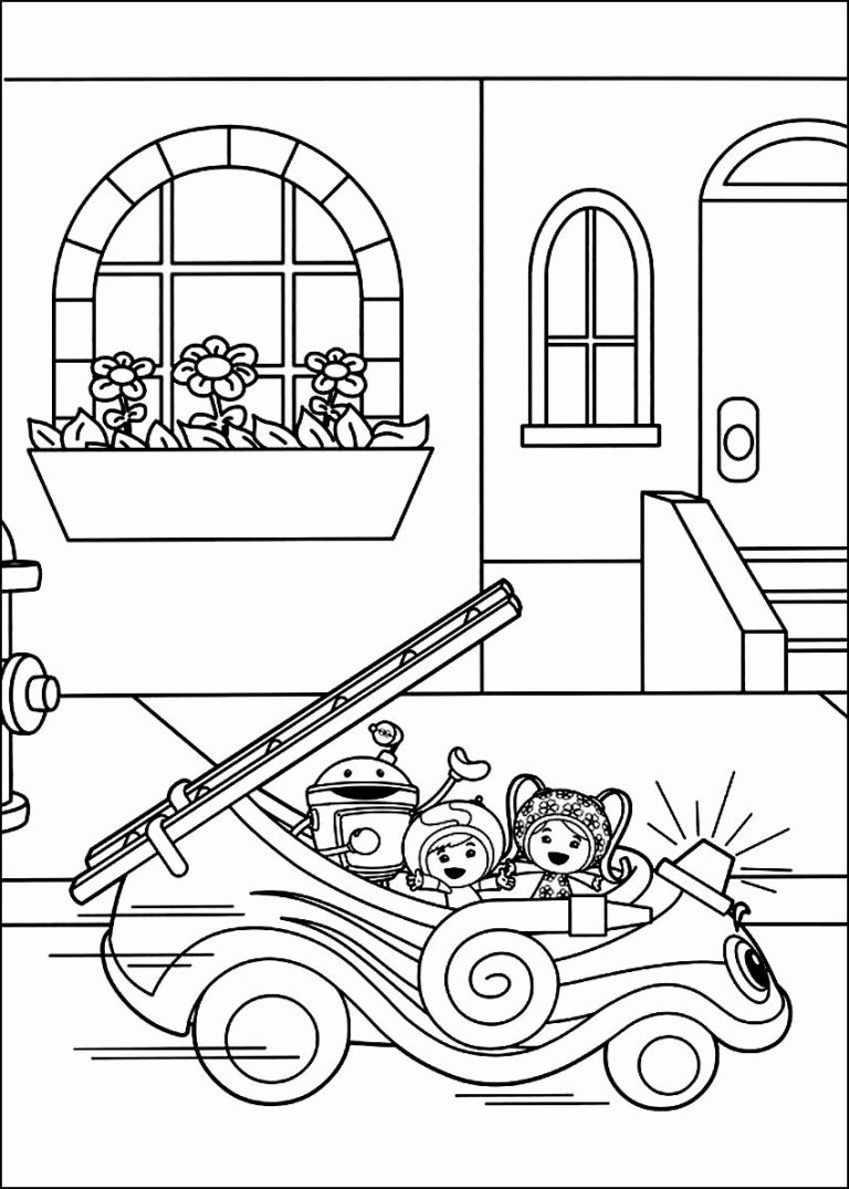 Printable Team Umizoomi Coloring Pages