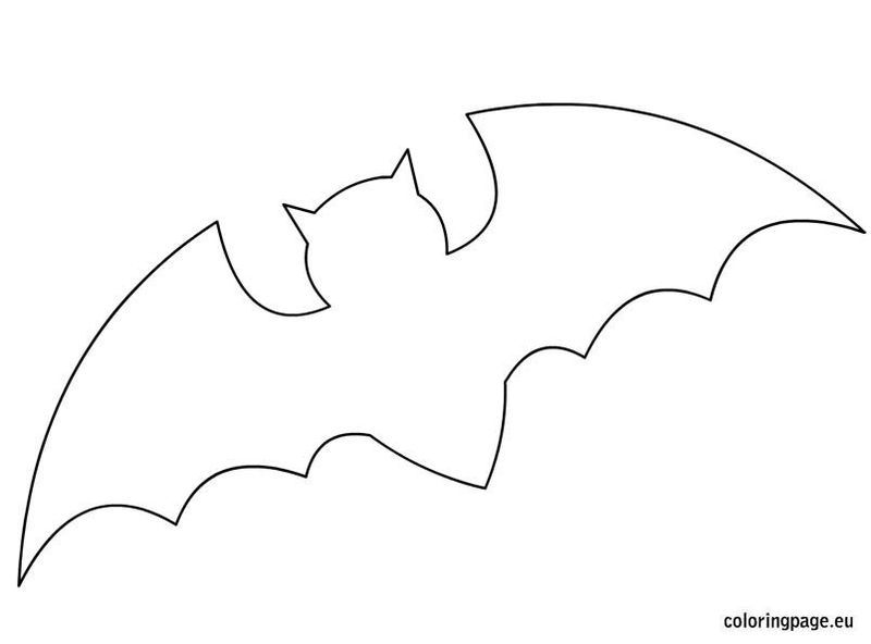 Kids Halloween Coloring Pages Bats