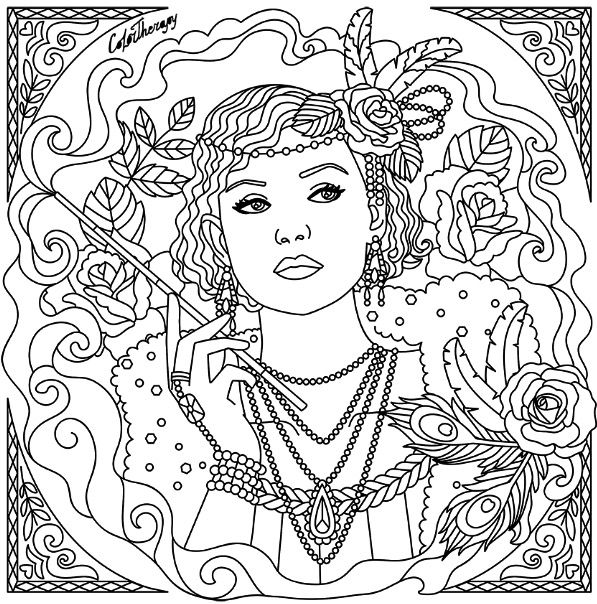 Free Therapeutic Coloring Pages