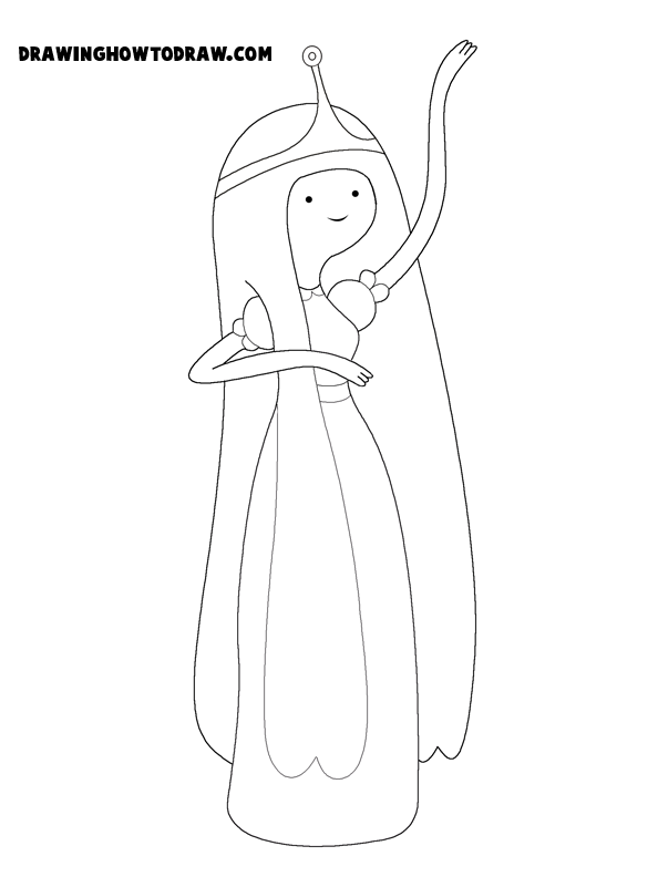 Princess Adventure Time Coloring Pages