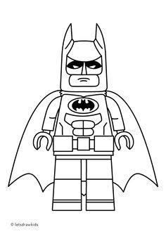 Lego Robin Coloring Pages