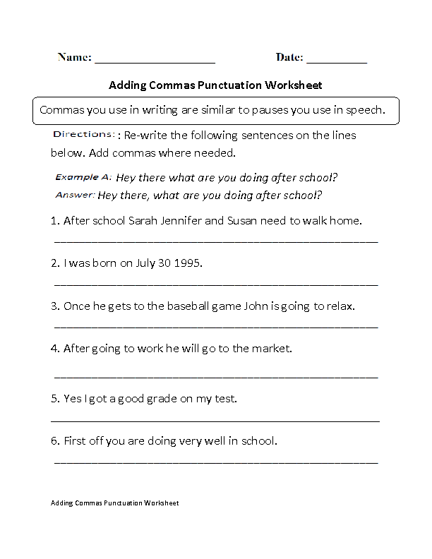 Fourth Grade Capitalization Worksheets 4th Grade