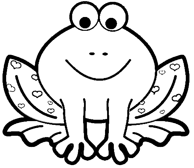 Frog Coloring Pages