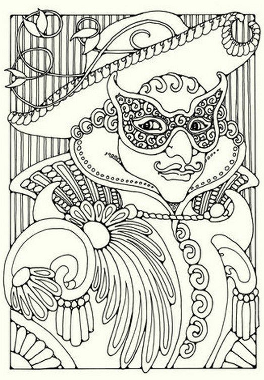 Brazil Carnival Coloring Pages