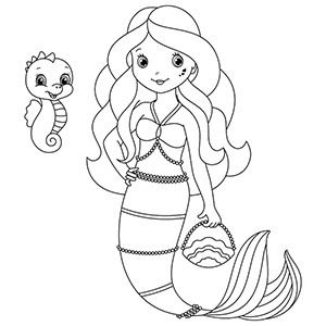 Easy Coloring Sheets For Girls