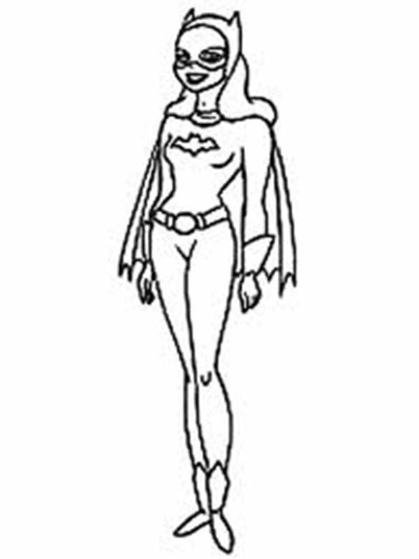 Batgirl Coloring Pages To Print