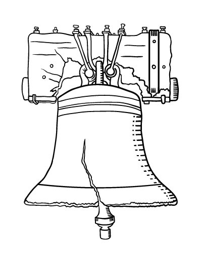 Liberty Bell Coloring Pages