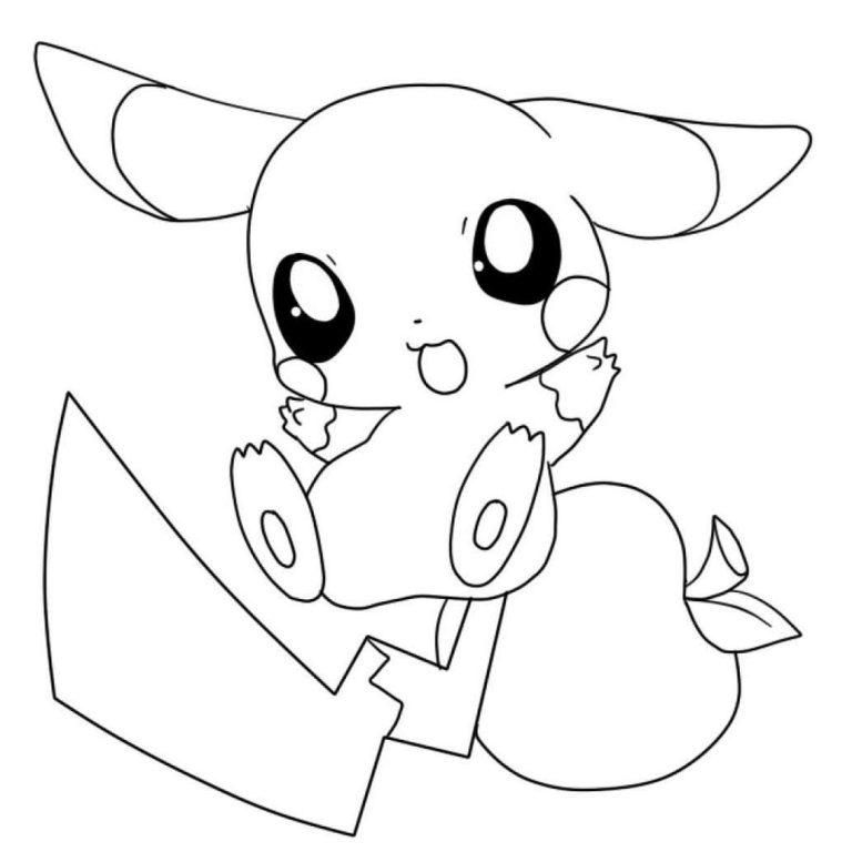 Cute Pokemon Go Coloring Pages