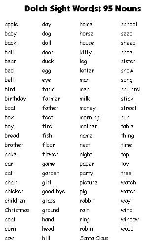 2nd Grade Sight Words Printable Flash Cards