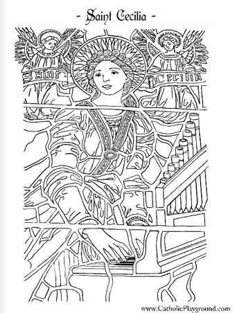 Catholic Coloring Pages Printable