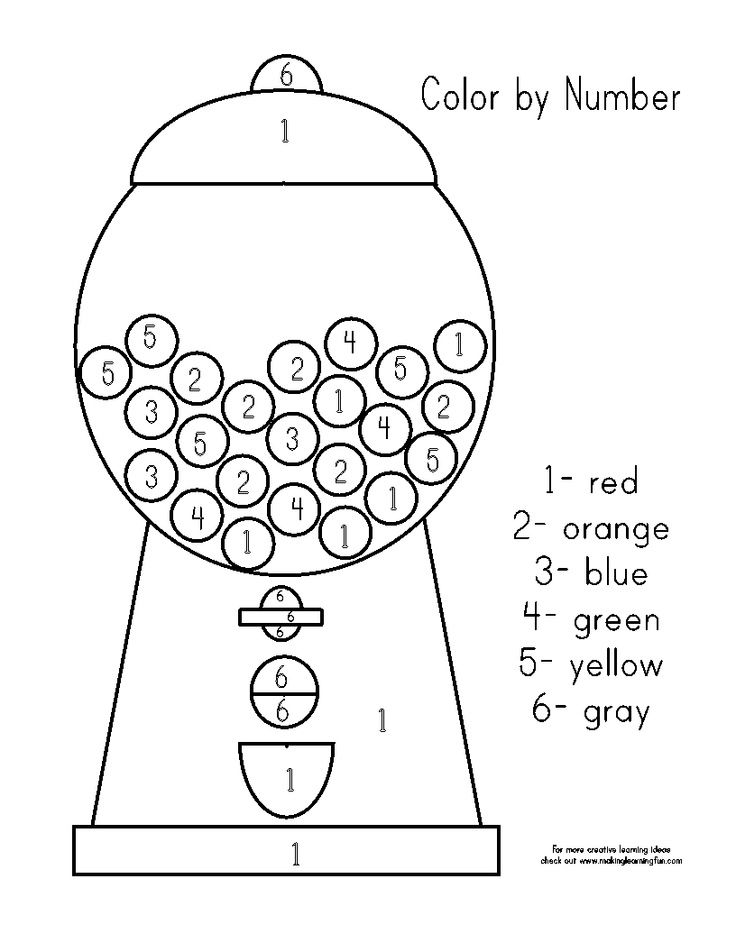 Gumball Machine Gumball Coloring Pages