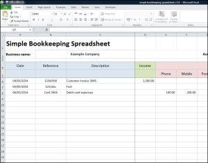 Accounting Worksheet Excel Accounting Template
