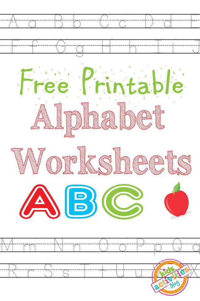 Abc Preschool Printables Free