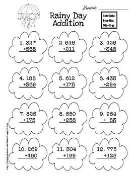 3 Digit Addition Without Regrouping Grade 2
