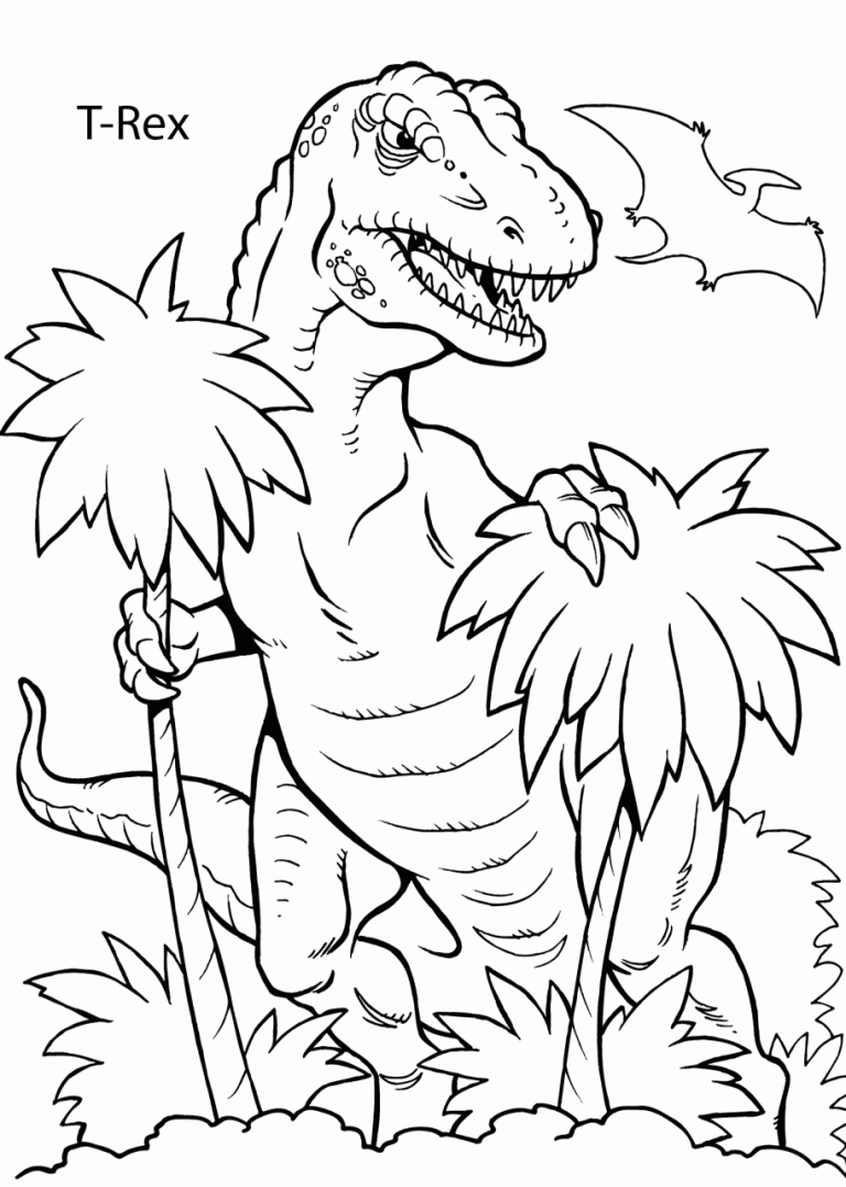 Coloring Book Pictures Of Dinosaurs