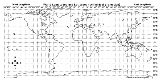 Latitude And Longitude Worksheets Free Printable