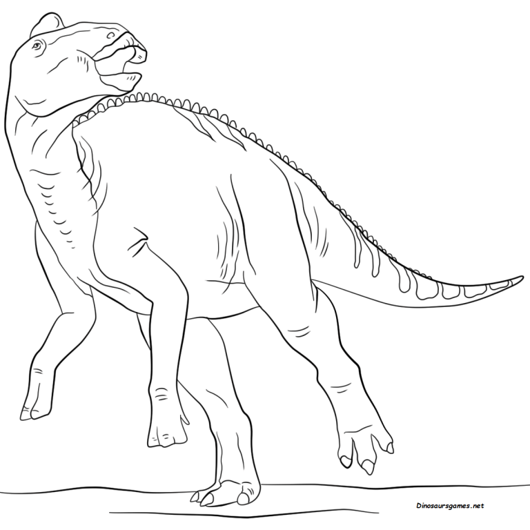 Mosasaurus Megalodon Coloring Page