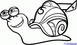 Turbo Snail Coloring Pages
